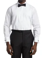 Pleated Formal Tuxedo Shirt