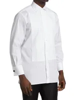 Pleated Formal Tuxedo Shirt