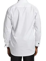 Pleated Formal Tuxedo Shirt