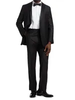 Pleated Formal Tuxedo Shirt