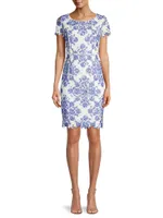 Etoile Lace Sheath Dress