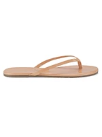 Foundations Gloss Patent Leather Flip Flops