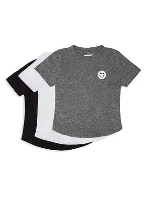 Baby's & Little Kid's 3-Pack Slub Jersey T-Shirts