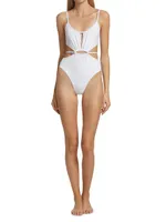 Genesis Cut Out One-Piece Swimsui