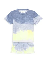 Little Boy's & Citron Ombre Shorts