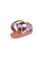 Little Girl's & Electra Leather Sandals