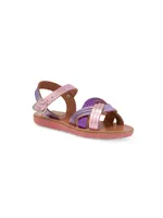 Little Girl's & Electra Leather Sandals