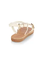 Little Girl's & Sofia Pearls Soft Sandals