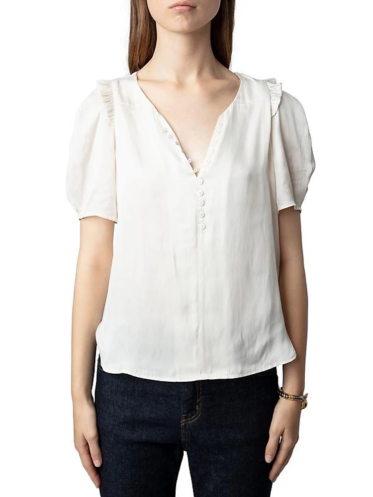 Twity Satin Blouse