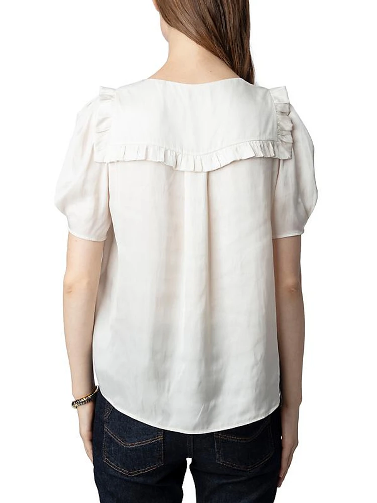 Twity Satin Blouse