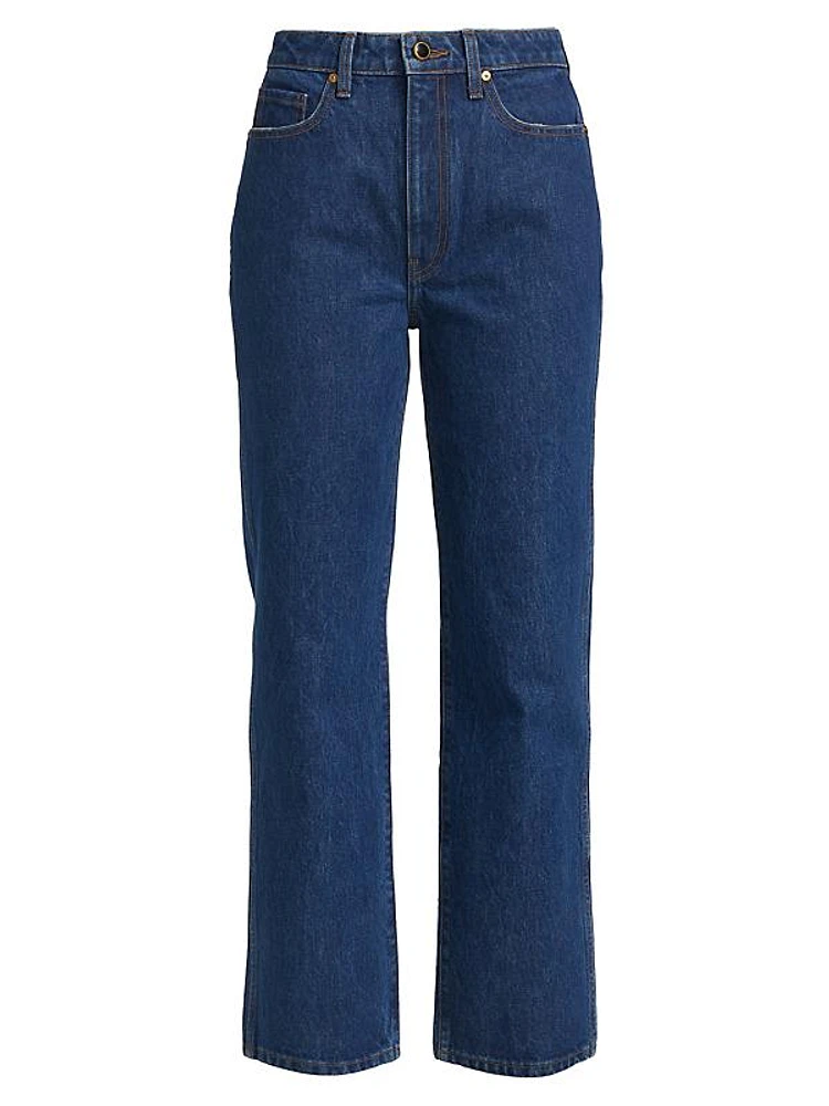 Abigale Mid-Rise Slim-Fit Jeans