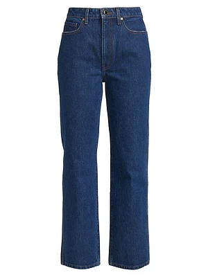 Abigale Mid-Rise Slim-Fit Jeans