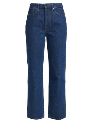 Abigale Mid-Rise Slim-Fit Jeans