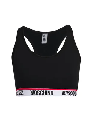 Logo Band Sports Bra