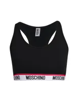 Logo Band Sports Bra