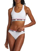 Core Logo Tape Sports Bra