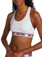 Core Logo Tape Sports Bra