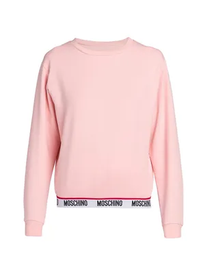 Cotton-Blend Logo Sweatshirt