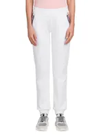 Stretch-Cotton Jogger Pants