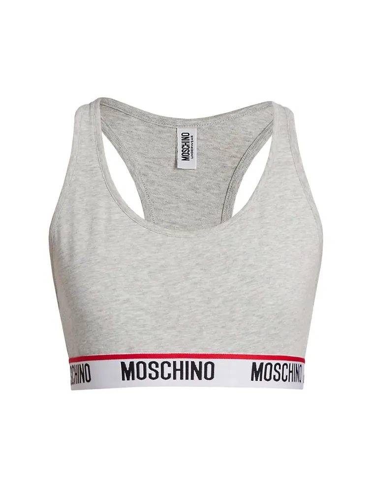 Core Logo-Hem Sports Bra