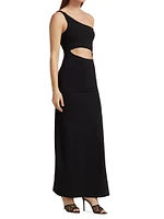 One-Shoulder Maxi Dress