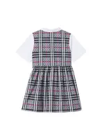 Little Girl's & Mitsie Polo Dress