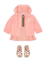 Baby's & Little Girl's Addison Hooded Jacket