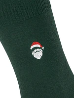 Airport Santa Claus Socks