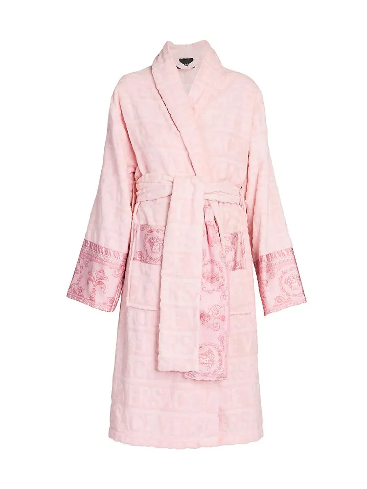 Logo-Embossed Bathrobe