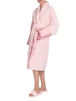 Logo-Embossed Bathrobe