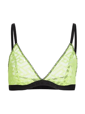 Greca Signature Tulle Bralette