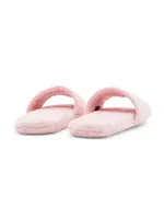 Logo Cotton Slippers