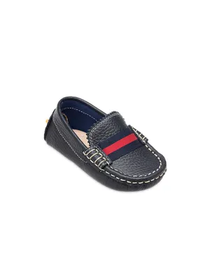 Baby Boy's Striped Club Loafers