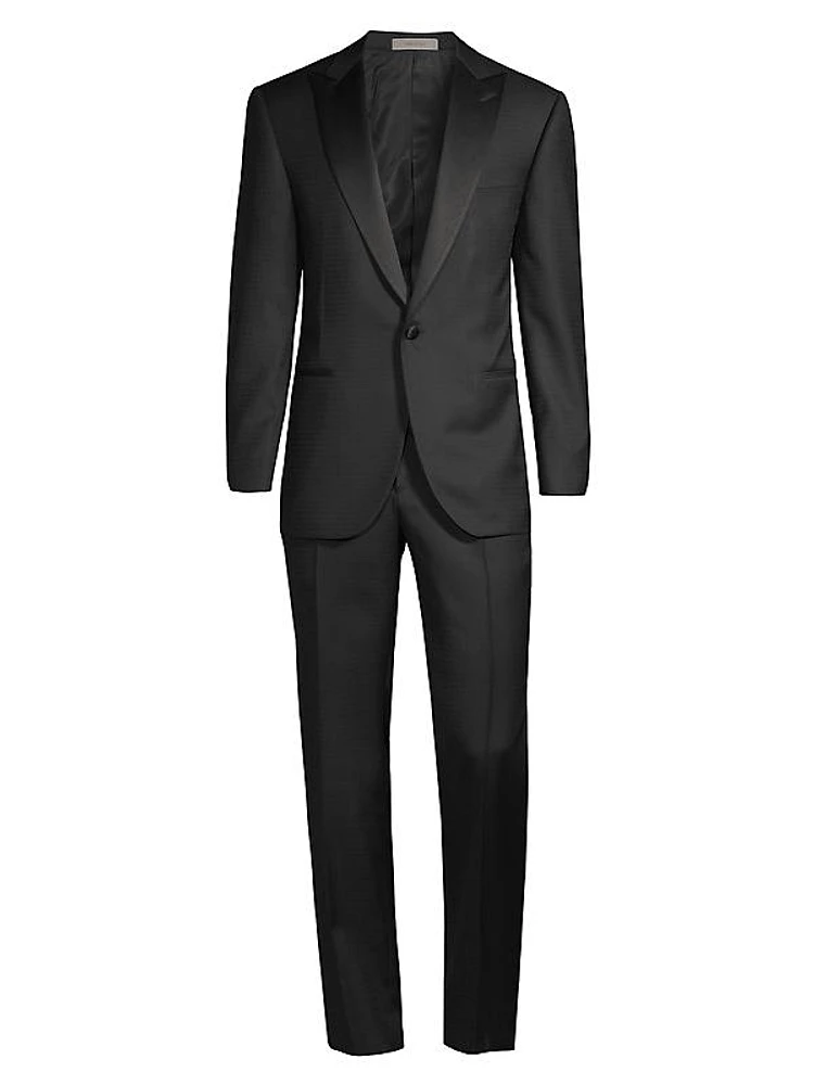 Novelty Wool & Silk Tuxedo