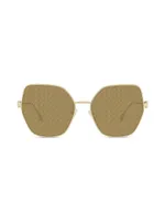 Baguette 59MM Cat-Eye Sunglasses