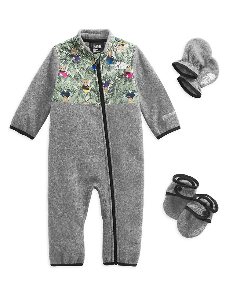 Baby's Denali Coveralls, Mittens, & Booties Set