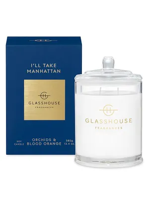 Glasshouse Fragrances I'll Take Manhattan Candle