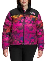 Plus Printed 1996 Retro Nuptse Jacket