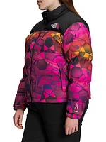 Plus Printed 1996 Retro Nuptse Jacket