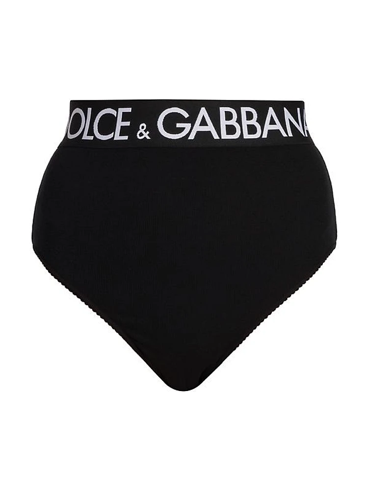 High-Waist Logo Panty