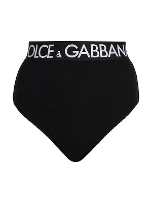 High-Waist Logo Panty