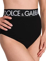 High-Waist Logo Panty