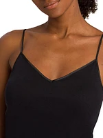 Cotton Seamless Spaghetti Cami Padded