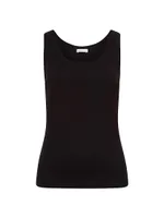 Sleep And Lounge Ribbed Cotton Tank Top