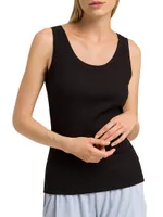 Sleep And Lounge Ribbed Cotton Tank Top