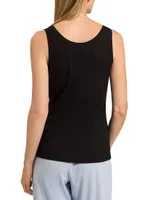 Sleep And Lounge Ribbed Cotton Tank Top