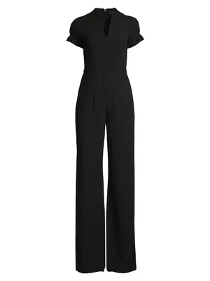 Patel V-Neck Wide-Leg Jumpsuit