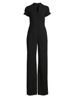 Patel V-Neck Wide-Leg Jumpsuit