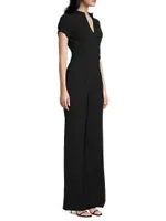 Patel V-Neck Wide-Leg Jumpsuit