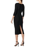 Icon Stretch-Knit Midi-Dress